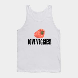 Love Veggies! Pepper Vegan Edition Tank Top